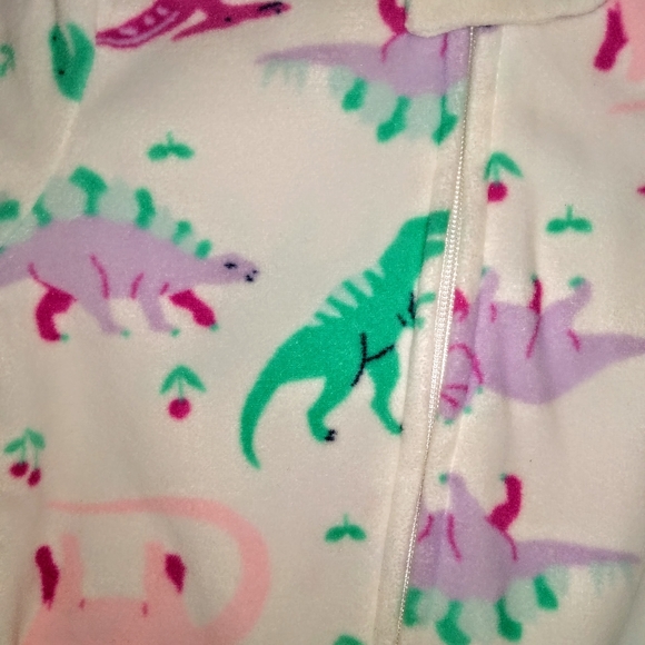 Carters - footed dino sleeper - Picture 2 of 4